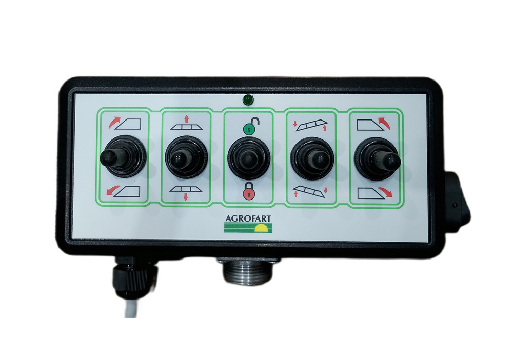 Sterownik sterujący hydrauliką na 5 - sekcji